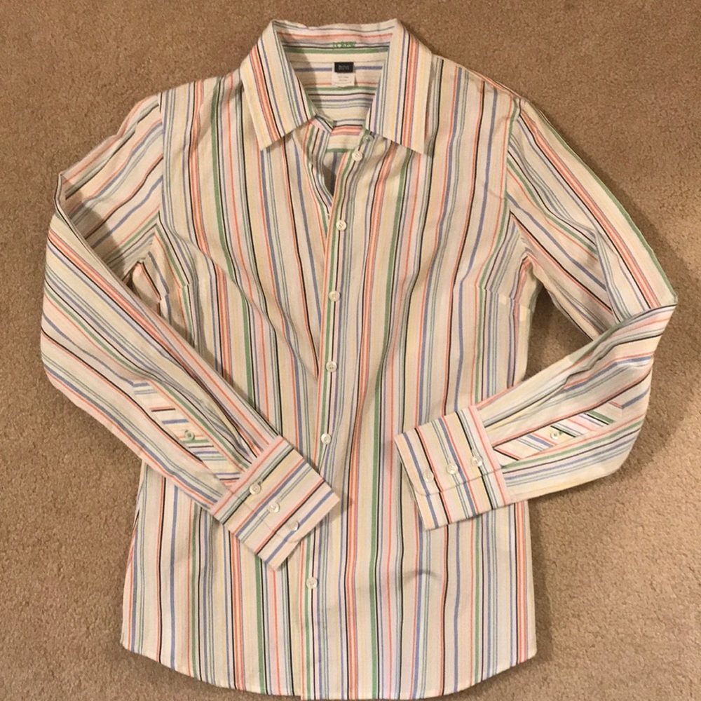 Striped women’s oxford
